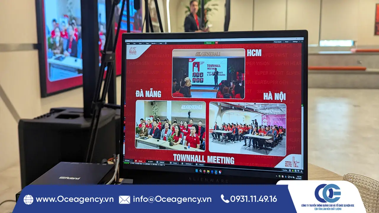 DỊCH VỤ LIVESTREAM SỰ KIỆN CHUYÊN NGHIỆP | OCE