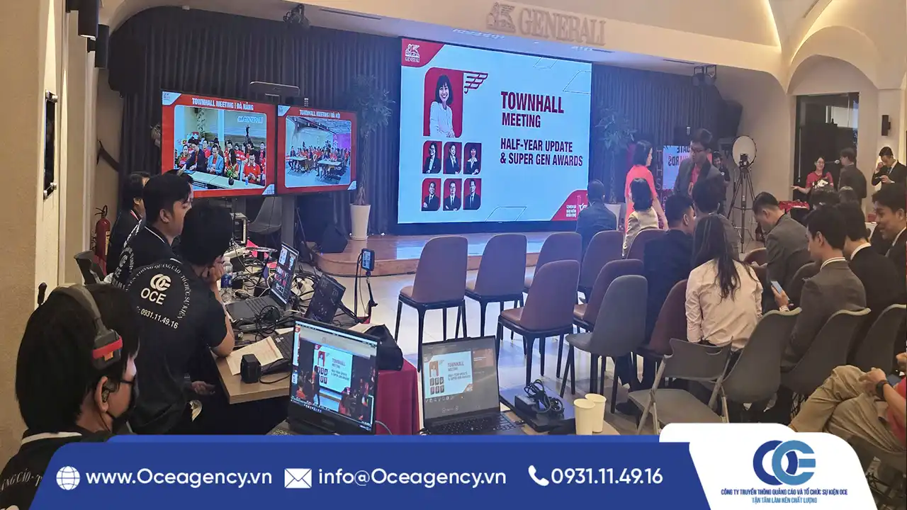 Livestream Townhall v&agrave; chương tr&igrave;nh nội bộ doanh nghiệp