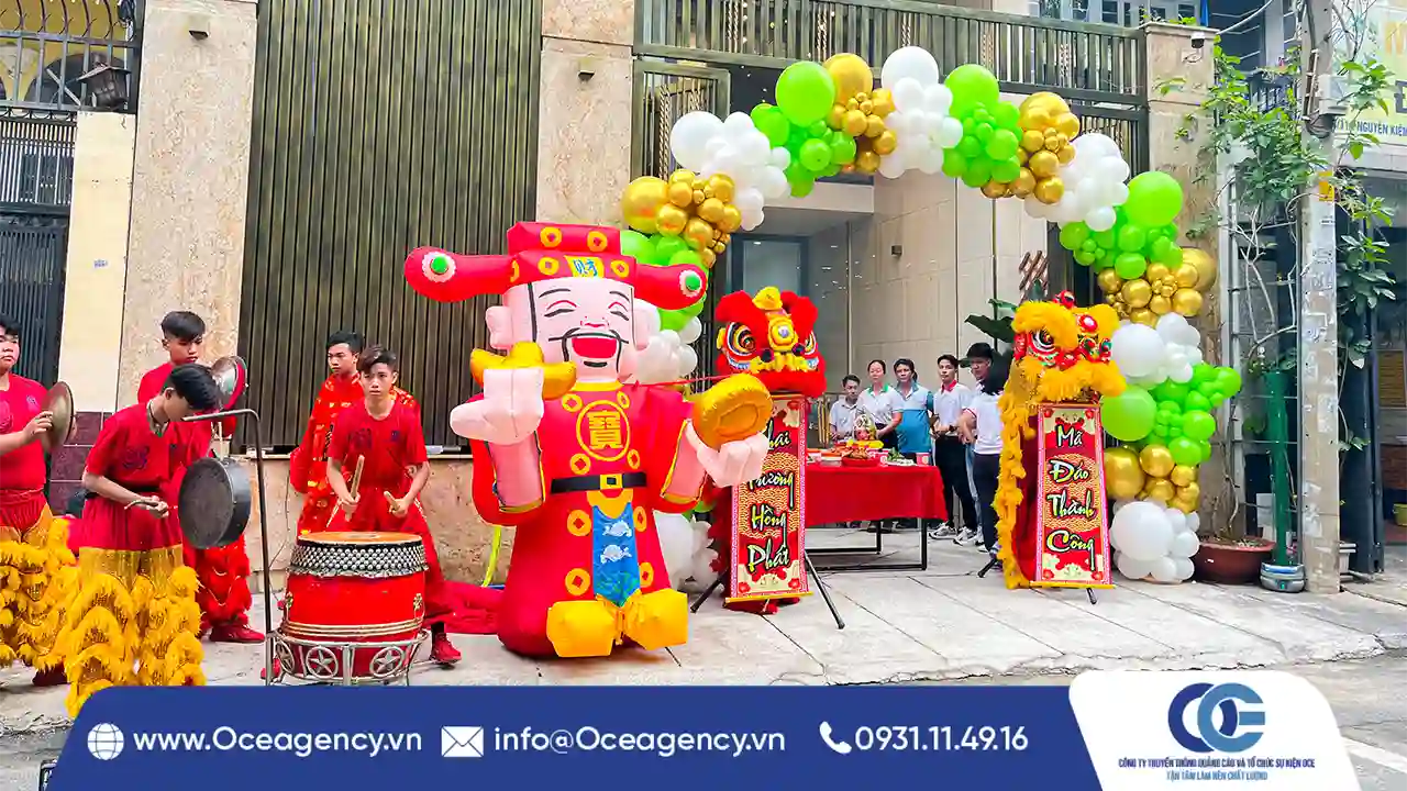 TỔ CHỨC LỄ KHAI TRƯƠNG CÔNG TY LND TẠI TP.HCM