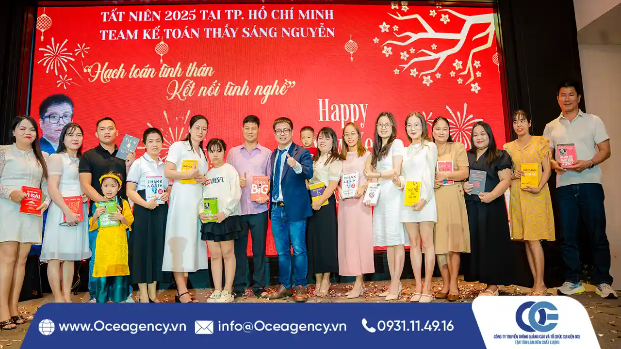 TỔ CHỨC TIỆC TẤT NIÊN TEAM KẾ TOÁN NGUYỄN SÁNG