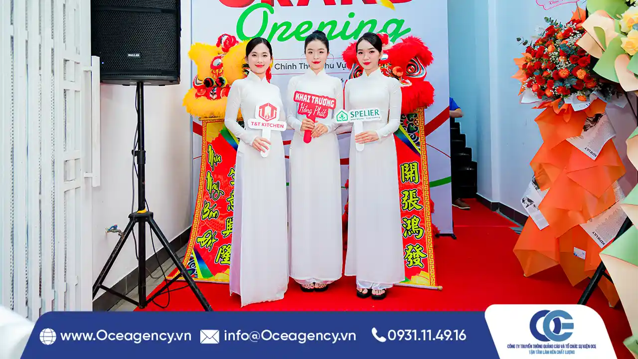 TỔ CHỨC KHAI TRƯƠNG CÔNG TY T&T KITCHEN VÀ SPELIER TẠI HCM