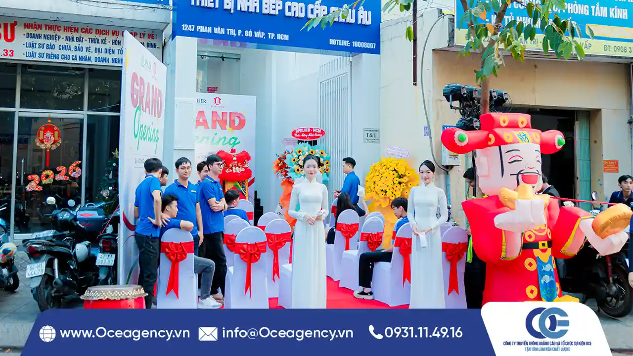 TỔ CHỨC KHAI TRƯƠNG CÔNG TY T&T KITCHEN VÀ SPELIER TẠI HCM