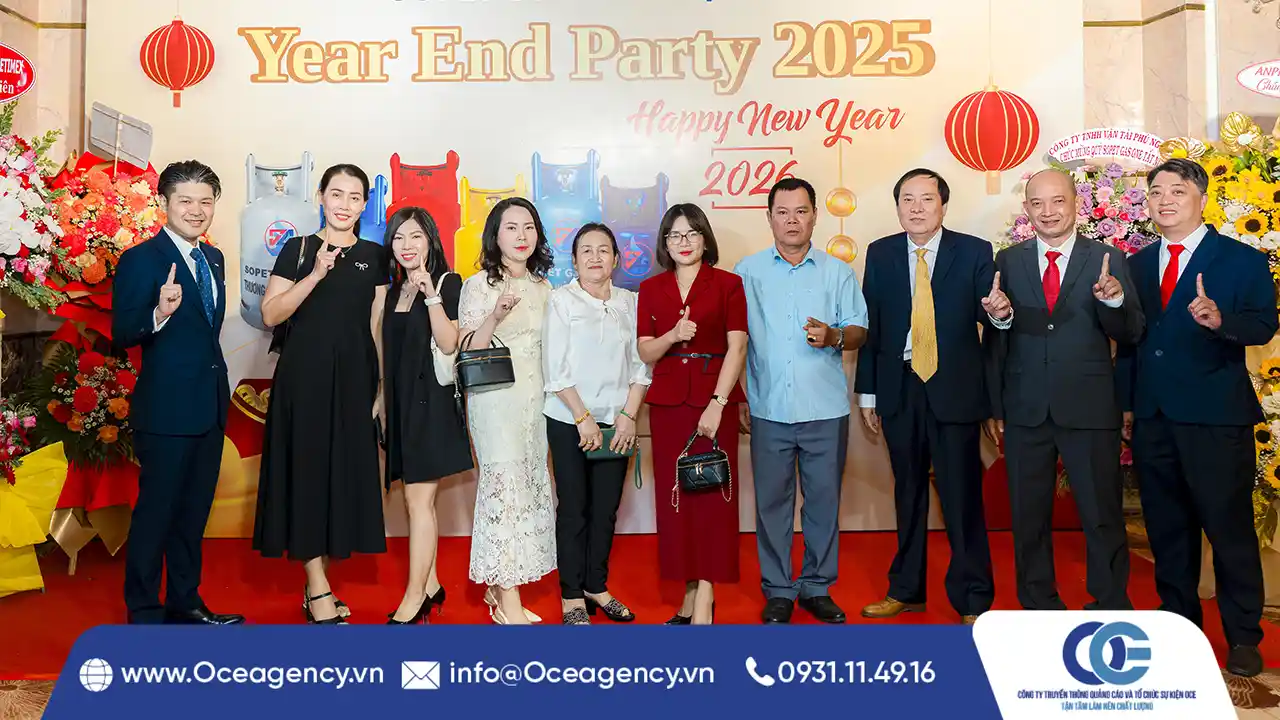 TỔ CHỨC YEAR END PARTY CÔNG TY SOPET GAS ONE 2025