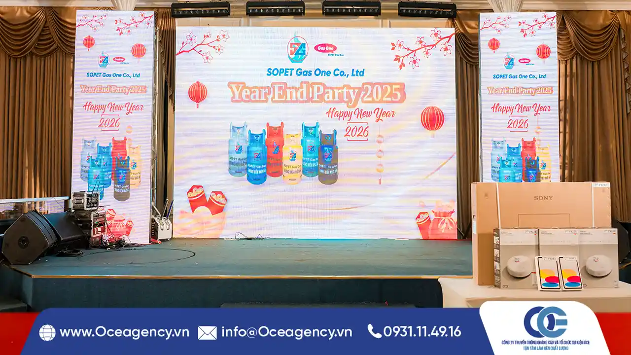 TỔ CHỨC YEAR END PARTY CÔNG TY SOPET GAS ONE 2025