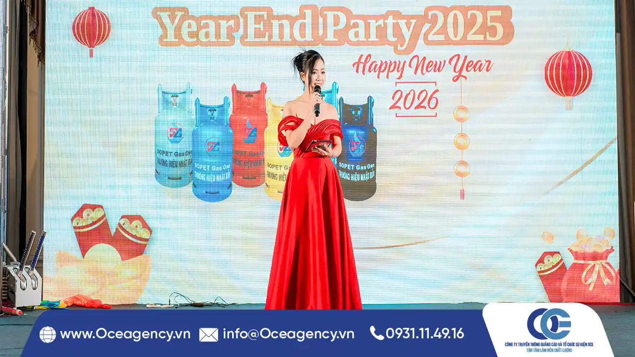 TỔ CHỨC YEAR END PARTY CÔNG TY SOPET GAS ONE 2025