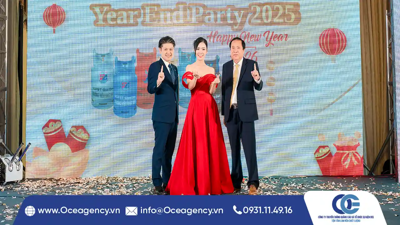 TỔ CHỨC YEAR END PARTY CÔNG TY SOPET GAS ONE 2025