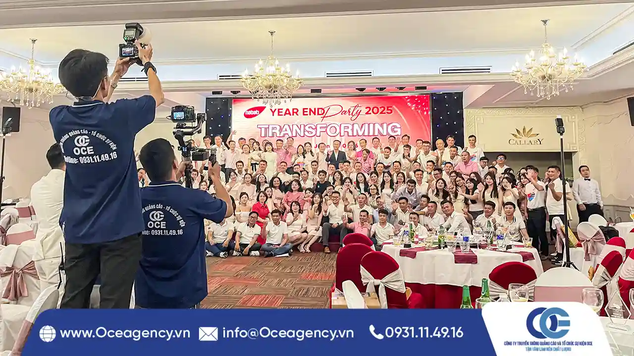 TỔ CHỨC YEAR END PARTY CÔNG TY NABATI TẠI TP.HCM