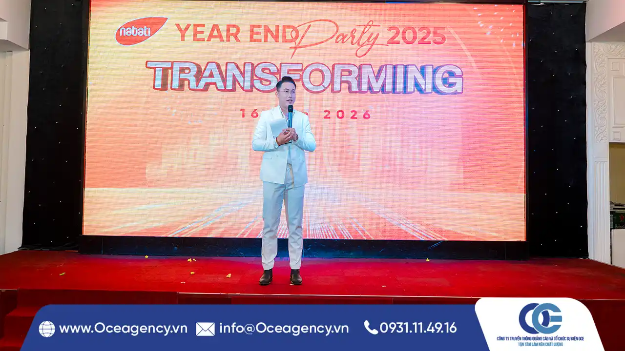 TỔ CHỨC YEAR END PARTY CÔNG TY NABATI TẠI TP.HCM