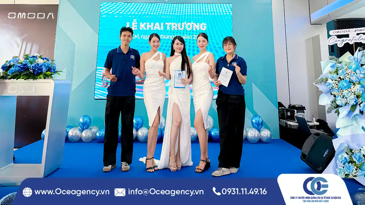 TỔ CHỨC KHAI TRƯƠNG SHOWROOM OMODA & JAECOO