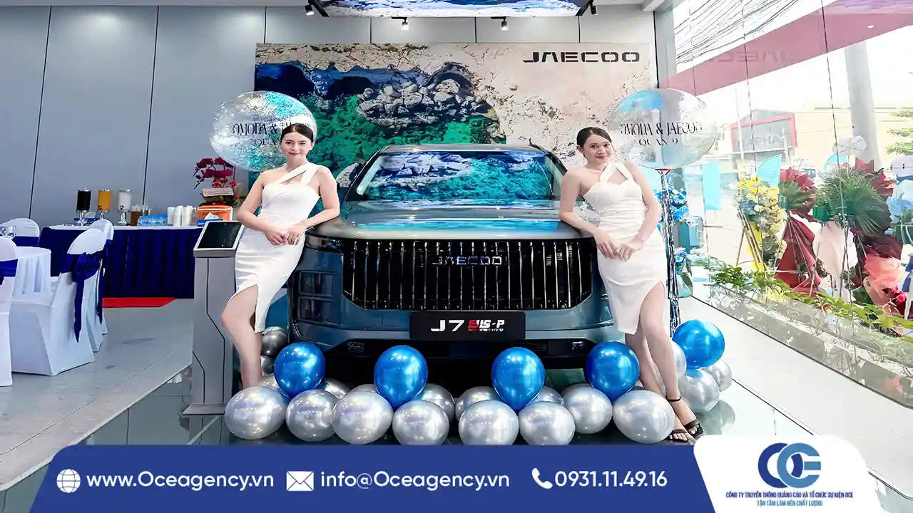 TỔ CHỨC KHAI TRƯƠNG SHOWROOM OMODA & JAECOO