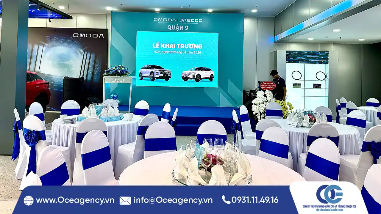 TỔ CHỨC KHAI TRƯƠNG SHOWROOM OMODA & JAECOO