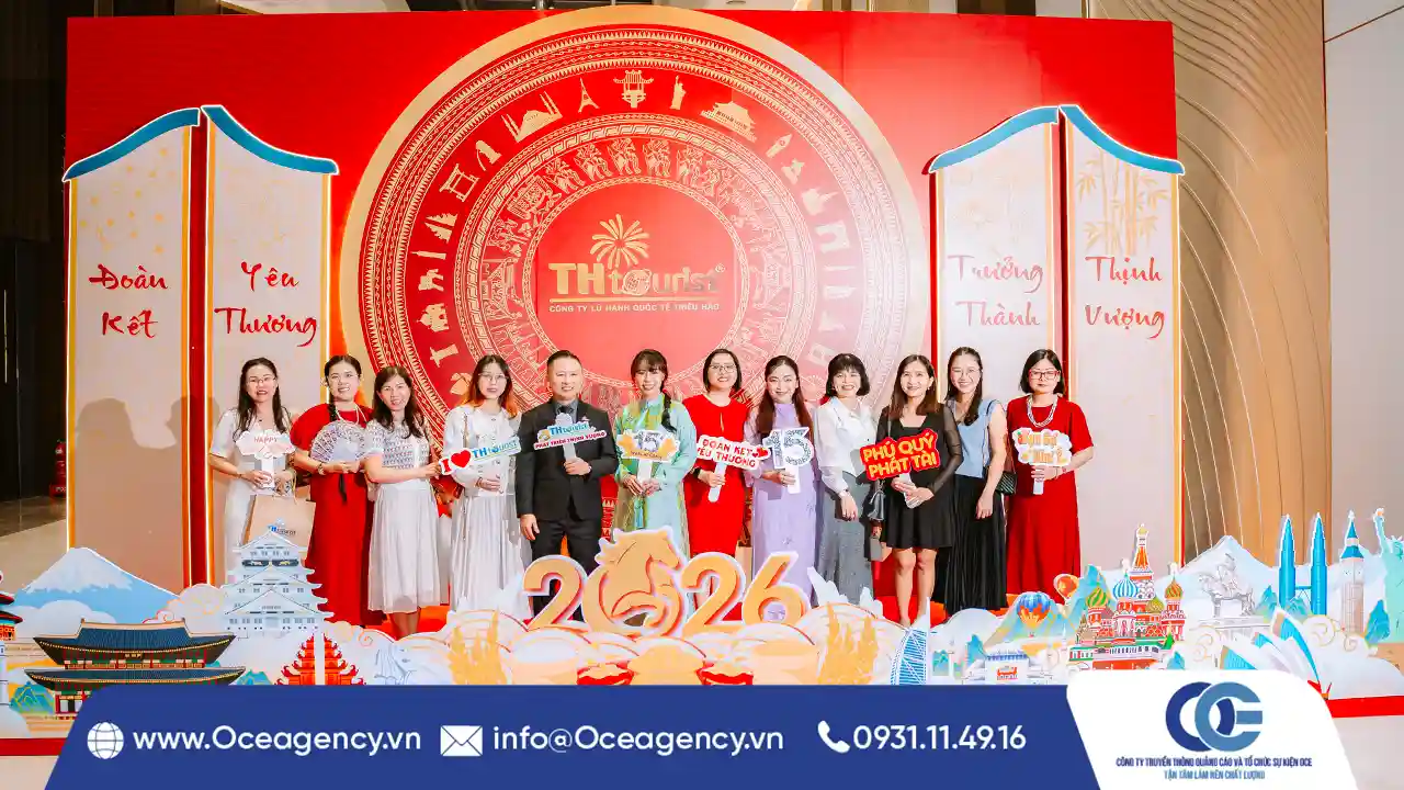 TỔ CHỨC YEP & KỶ NIỆM 15 NĂM THÀNH LẬP TRIỀU HẢO TOURIST