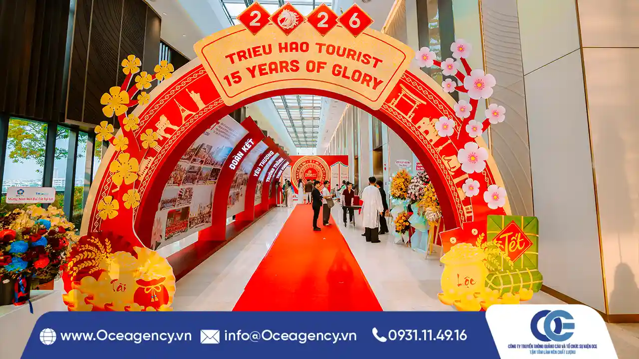 TỔ CHỨC YEP & KỶ NIỆM 15 NĂM THÀNH LẬP TRIỀU HẢO TOURIST