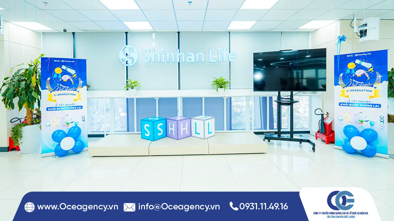 CUNG CẤP DỊCH VỤ SỰ KIỆN THƯỜNG NIÊN SHINHAN BANK