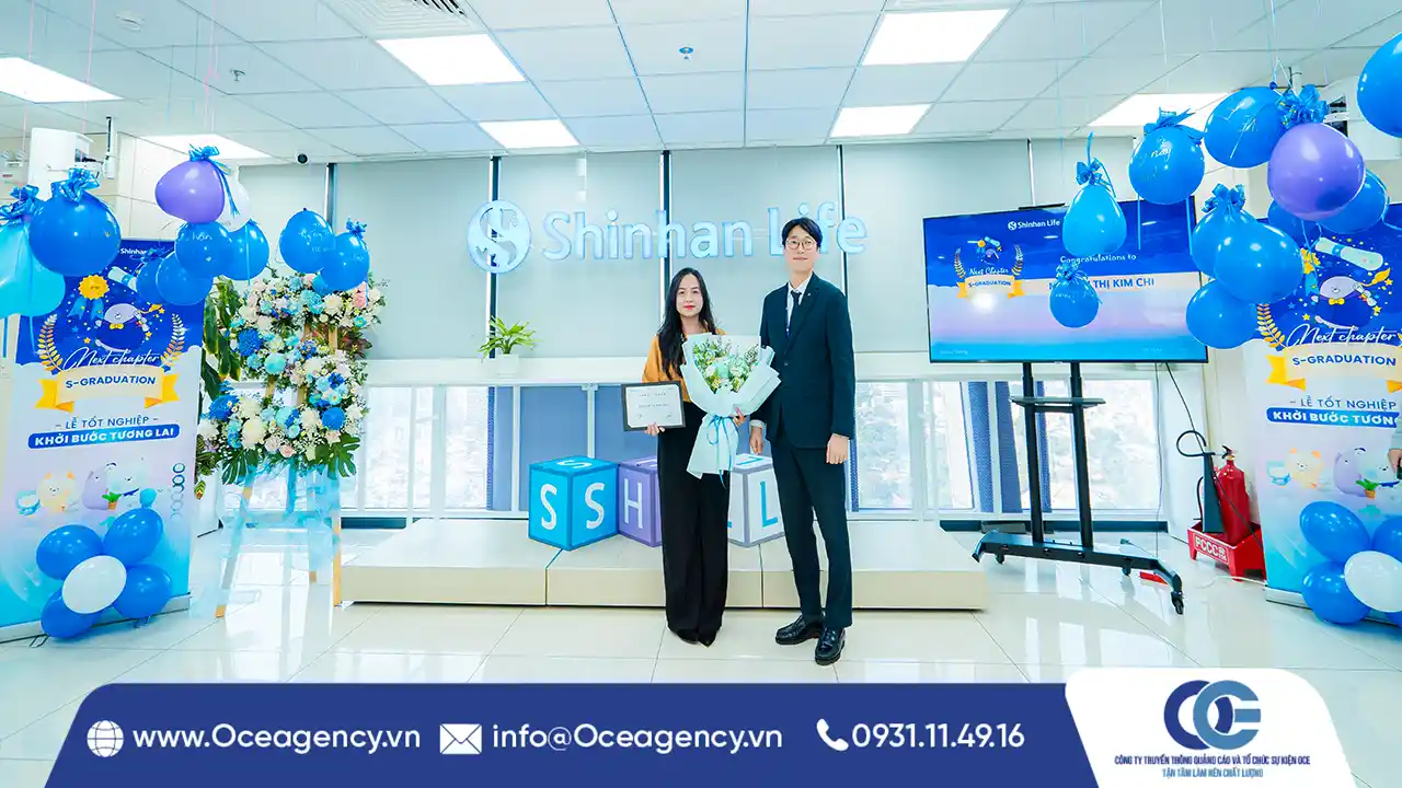 CUNG CẤP DỊCH VỤ SỰ KIỆN THƯỜNG NIÊN SHINHAN BANK