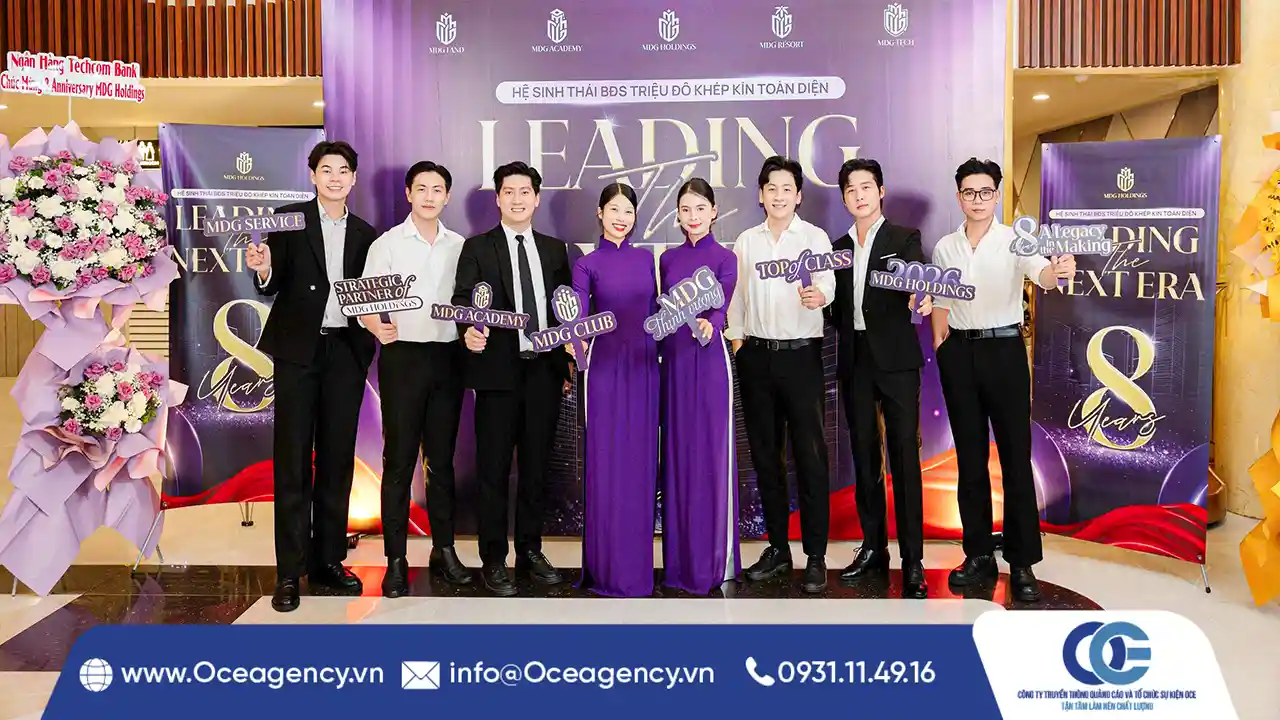 DỊCH VỤ CUNG CẤP PG–PB SỰ KIỆN CỦA MDG