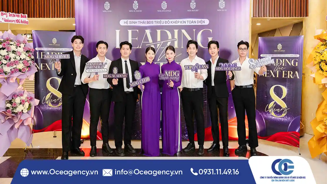 DỊCH VỤ CUNG CẤP PG–PB SỰ KIỆN CỦA MDG