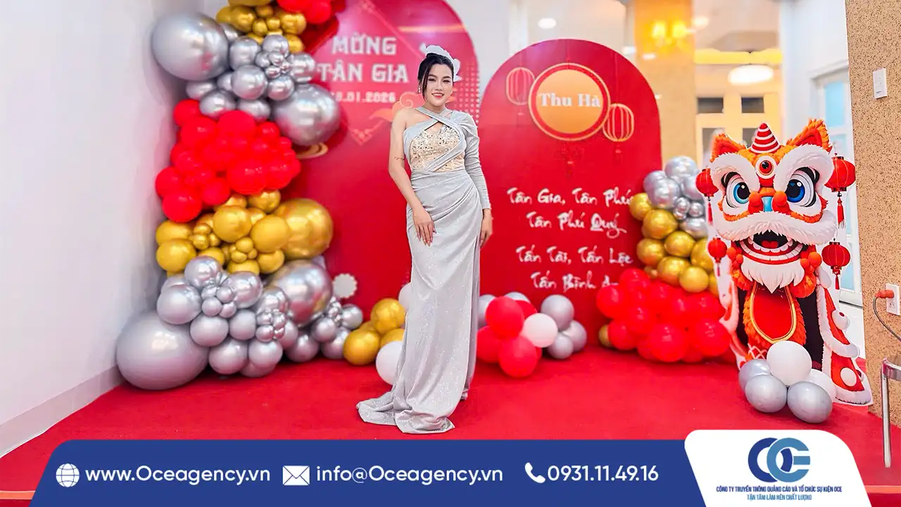 TỔ CHỨC TIỆC TÂN GIA THU HÀ RESIDENCE TẠI TP.HCM