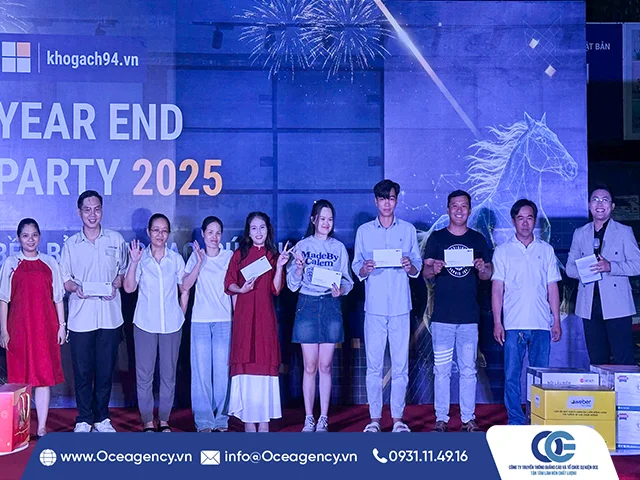 TỔ CHỨC YEAR END PARTY CÔNG TY CƠN MƯA NHỎ TP.HCM