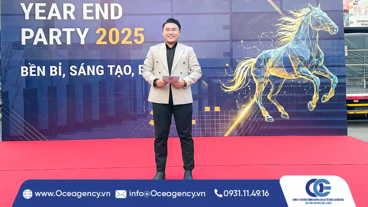 TỔ CHỨC YEAR END PARTY CÔNG TY CƠN MƯA NHỎ TP.HCM