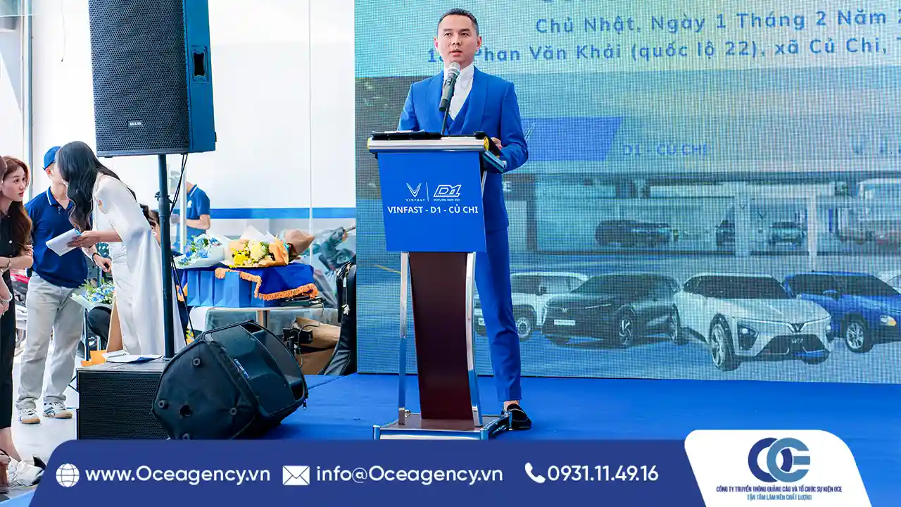 TỔ CHỨC KHAI TRƯƠNG VINFAST D1 – CỦ CHI