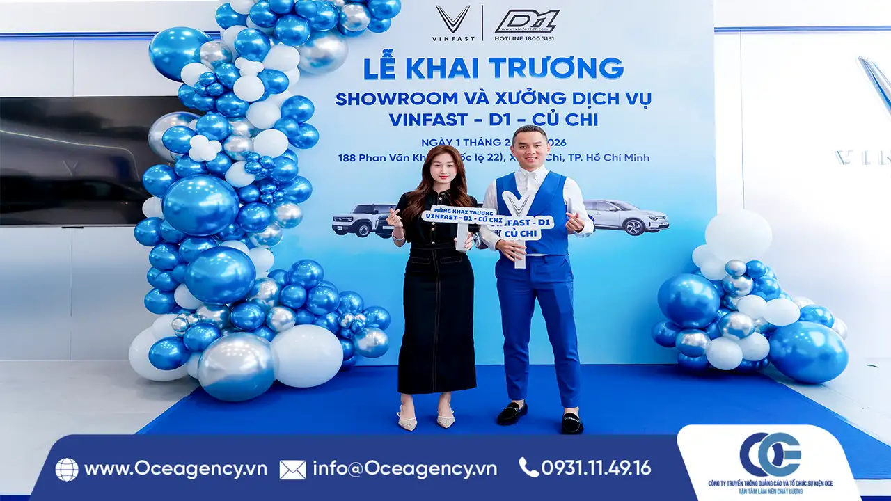 TỔ CHỨC KHAI TRƯƠNG VINFAST D1 – CỦ CHI