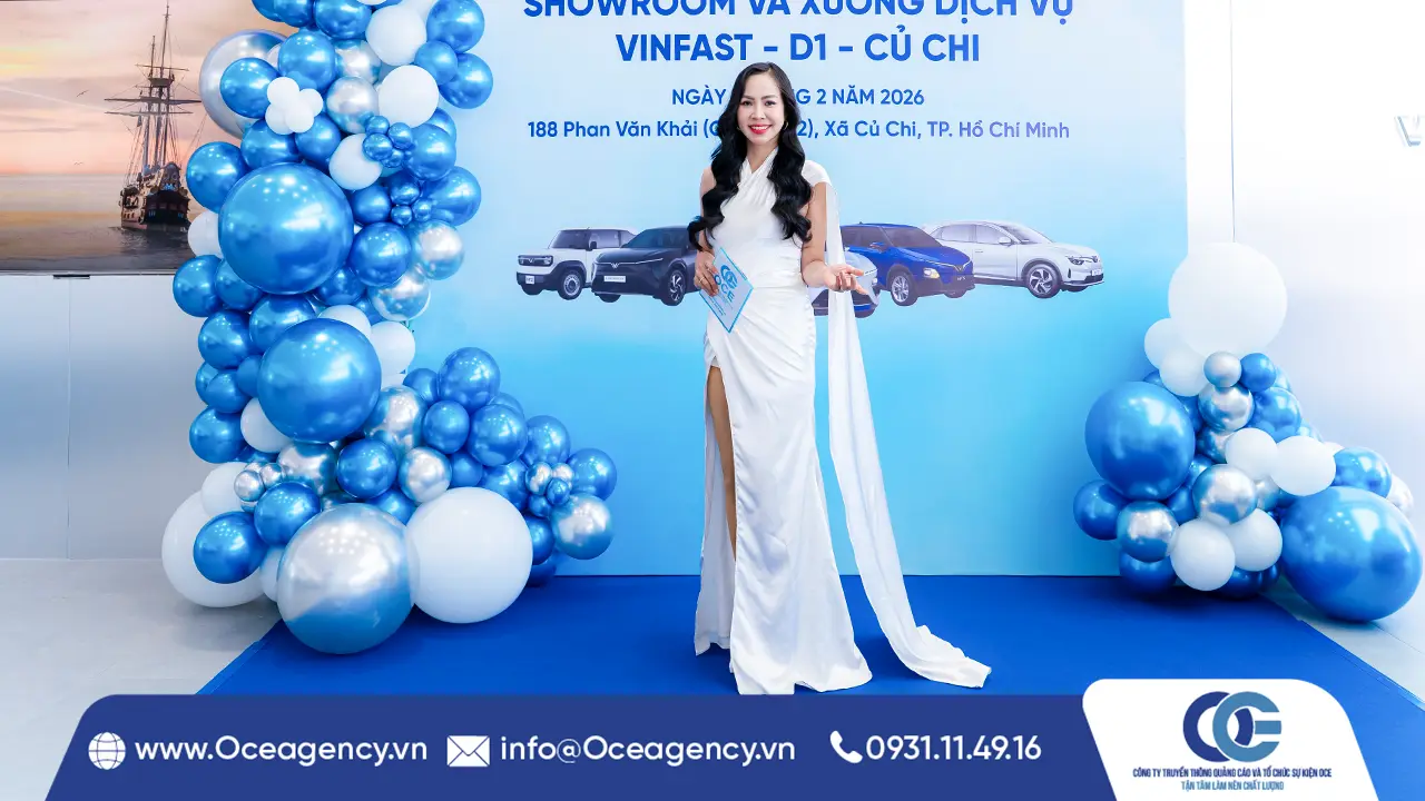TỔ CHỨC KHAI TRƯƠNG VINFAST D1 – CỦ CHI