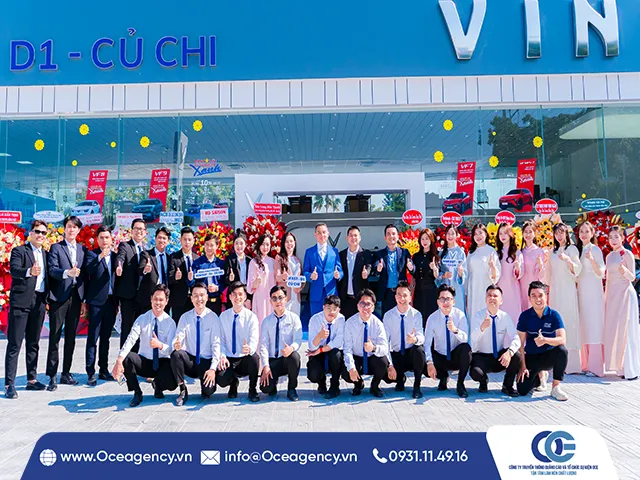 TỔ CHỨC KHAI TRƯƠNG VINFAST D1 – CỦ CHI