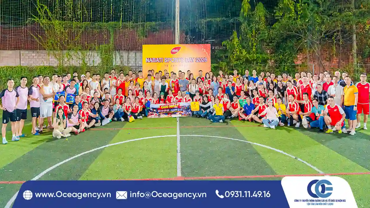 TỔ CHỨC HỘI THAO NABATI SPORTS DAY