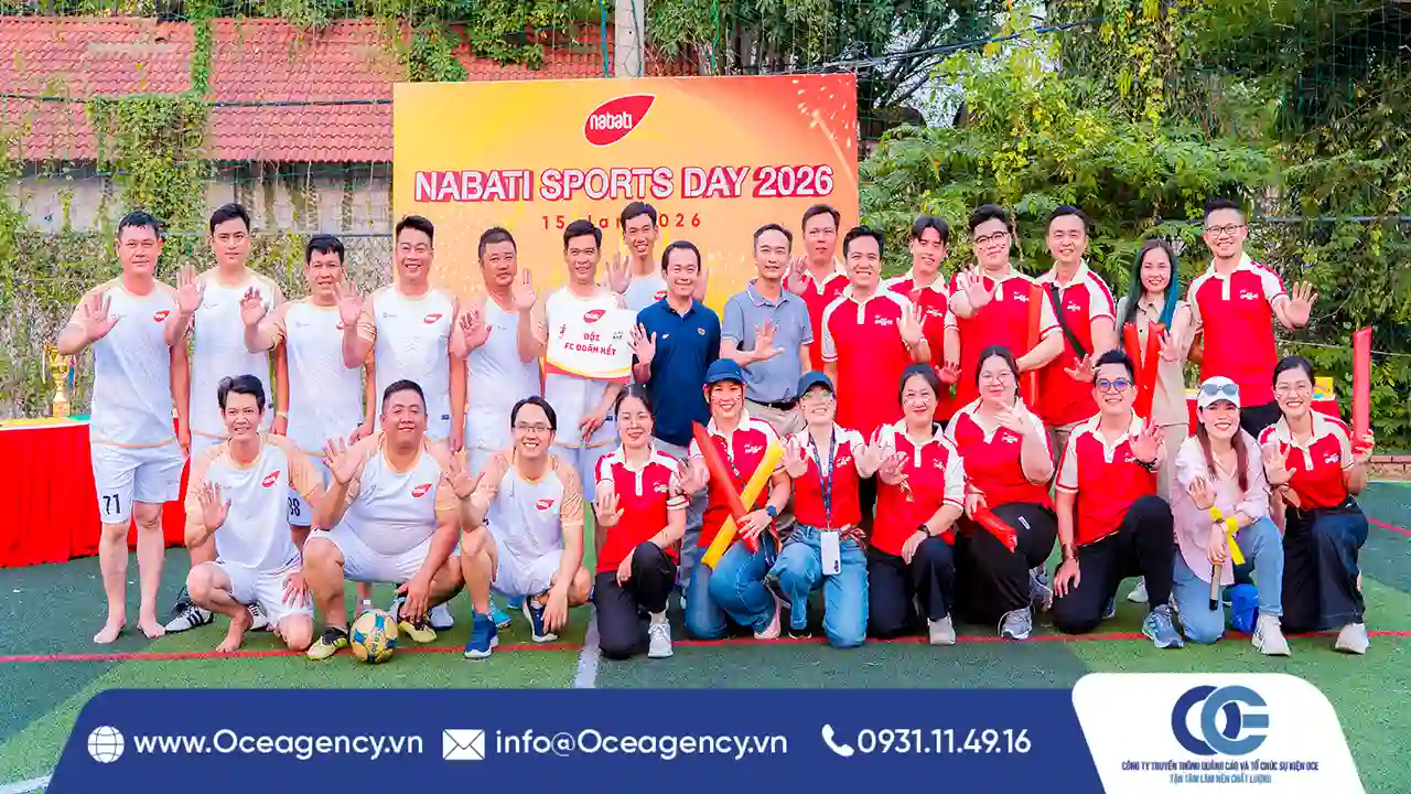 TỔ CHỨC HỘI THAO NABATI SPORTS DAY
