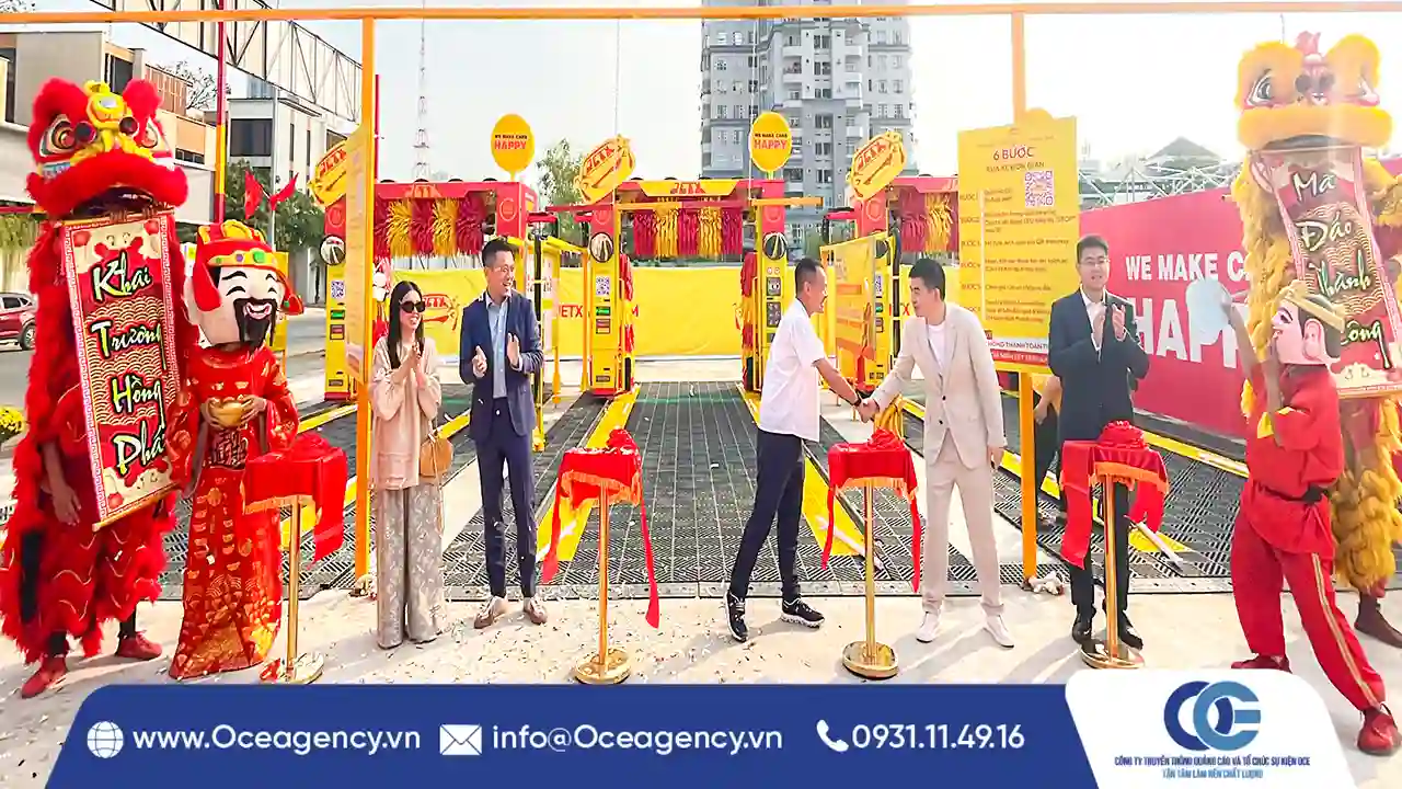 KHAI TRƯƠNG TRỌN GÓI CHUỖI RỬA XE TỰ ĐỘNG JETX