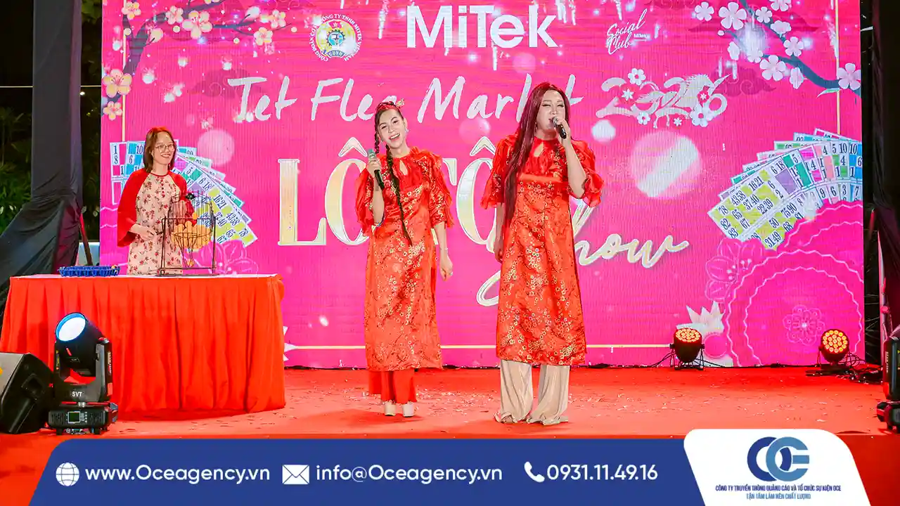 TỔ CHỨC SỰ KIỆN TẾT FLEA MARKET MITEK VIỆT NAM