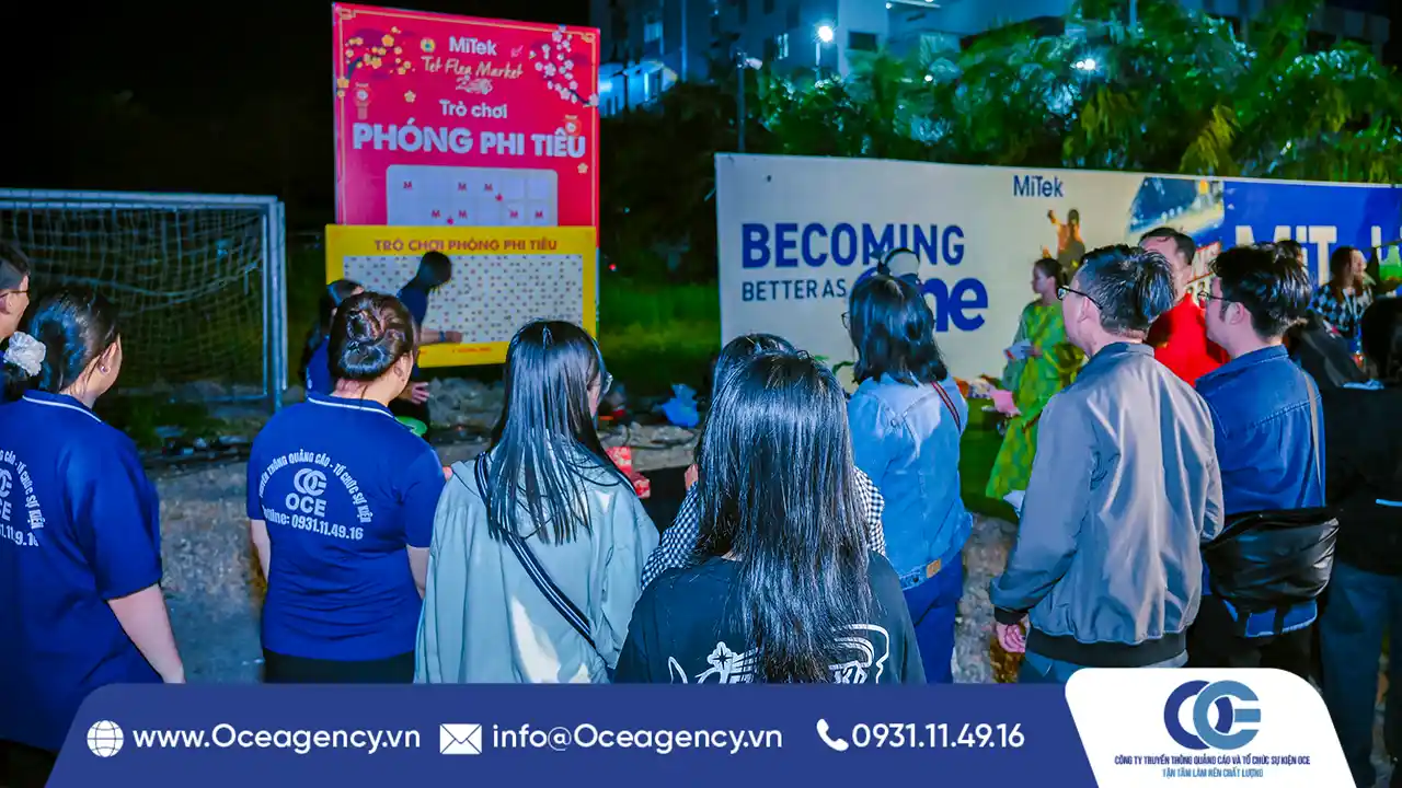 TỔ CHỨC SỰ KIỆN TẾT FLEA MARKET MITEK VIỆT NAM