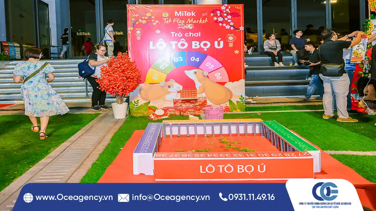 TỔ CHỨC SỰ KIỆN TẾT FLEA MARKET MITEK VIỆT NAM