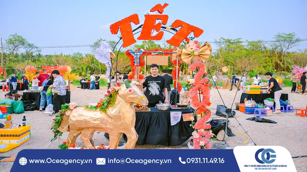 TỔ CHỨC SỰ KIỆN TẾT FLEA MARKET MITEK VIỆT NAM