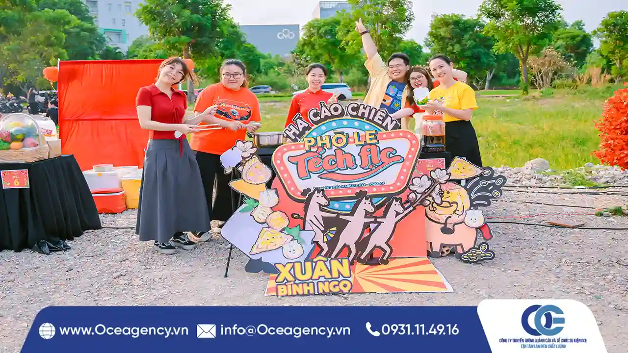 TỔ CHỨC SỰ KIỆN TẾT FLEA MARKET MITEK VIỆT NAM