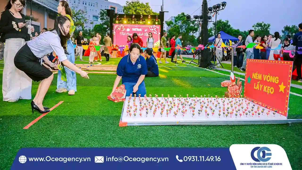 TỔ CHỨC SỰ KIỆN TẾT FLEA MARKET MITEK VIỆT NAM