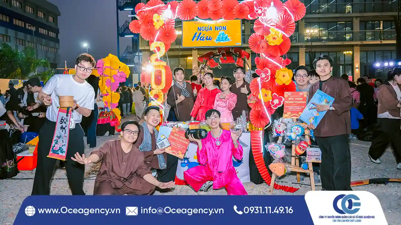 TỔ CHỨC SỰ KIỆN TẾT FLEA MARKET MITEK VIỆT NAM