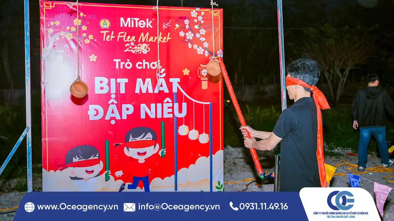 TỔ CHỨC SỰ KIỆN TẾT FLEA MARKET MITEK VIỆT NAM