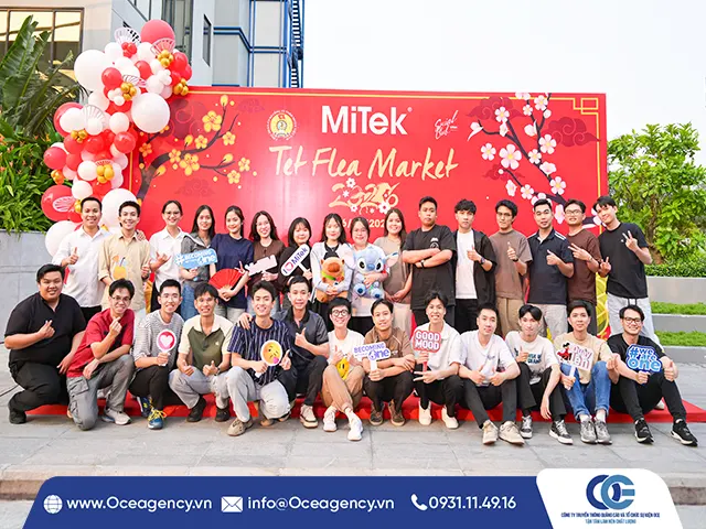 TỔ CHỨC SỰ KIỆN TẾT FLEA MARKET MITEK VIỆT NAM