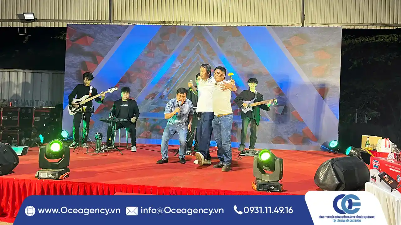 TỔ CHỨC YEAR END PARTY CÔNG TY TRUNG THUẬN