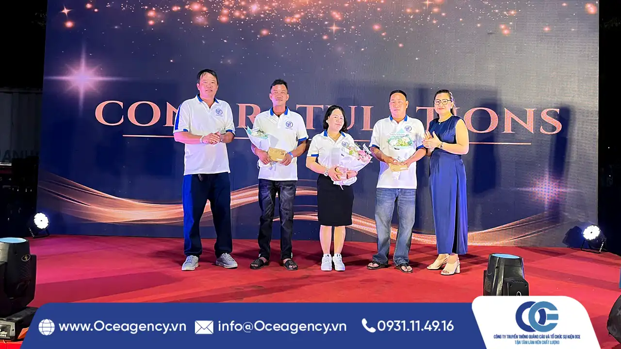 TỔ CHỨC YEAR END PARTY CÔNG TY TRUNG THUẬN