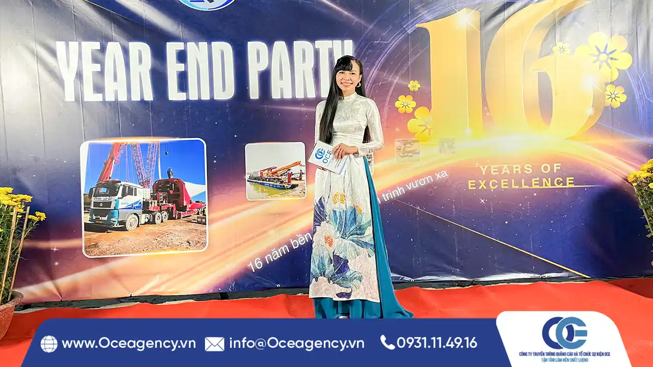 TỔ CHỨC YEAR END PARTY CÔNG TY TRUNG THUẬN