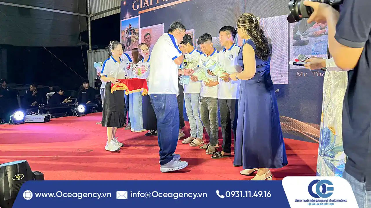 TỔ CHỨC YEAR END PARTY CÔNG TY TRUNG THUẬN