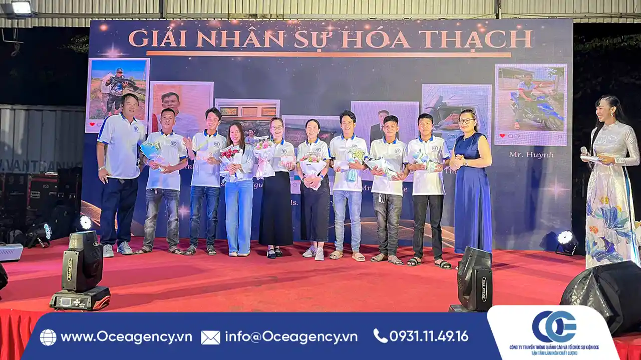 TỔ CHỨC YEAR END PARTY CÔNG TY TRUNG THUẬN