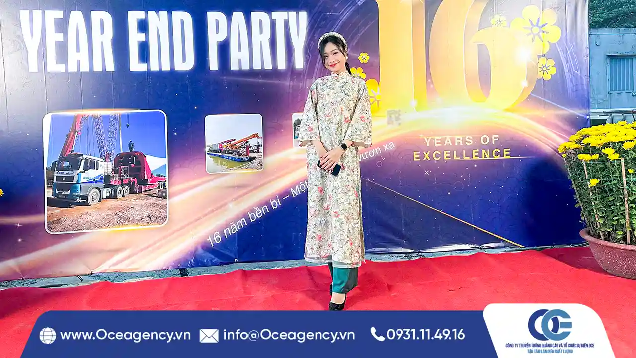 TỔ CHỨC YEAR END PARTY CÔNG TY TRUNG THUẬN