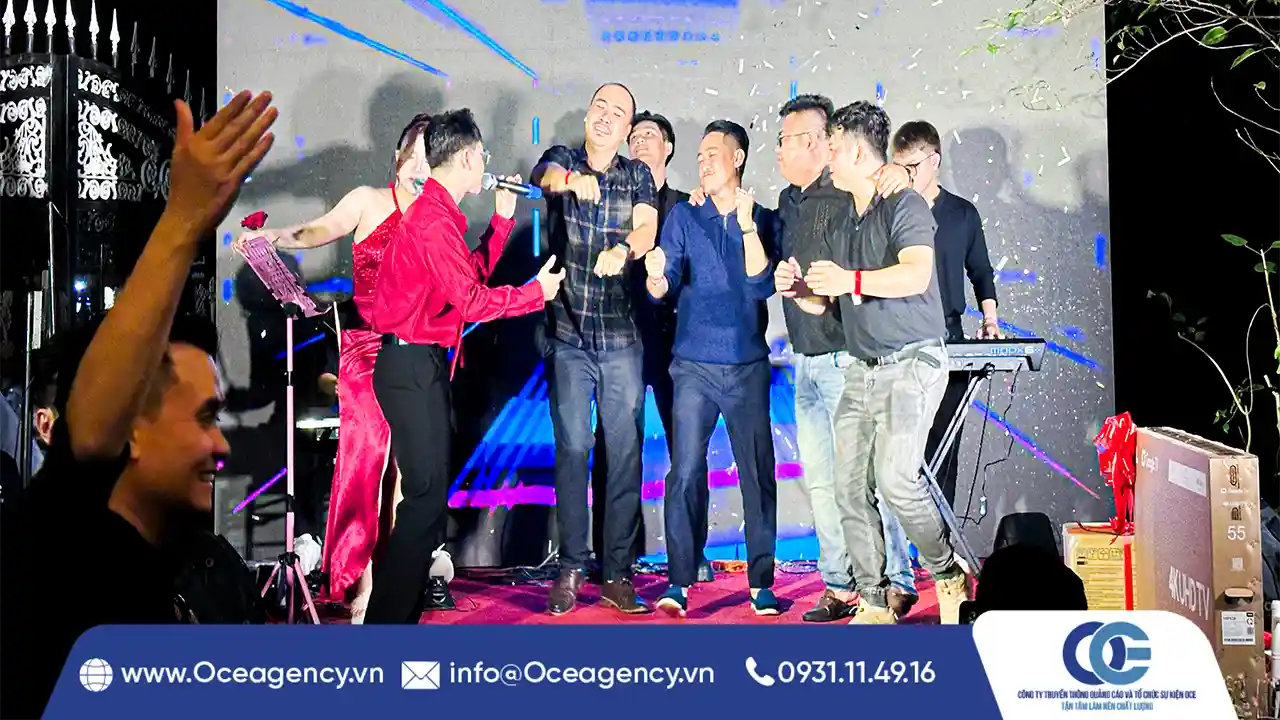 TỔ CHỨC YEAR END PARTY CÔNG TY CAO HÙNG
