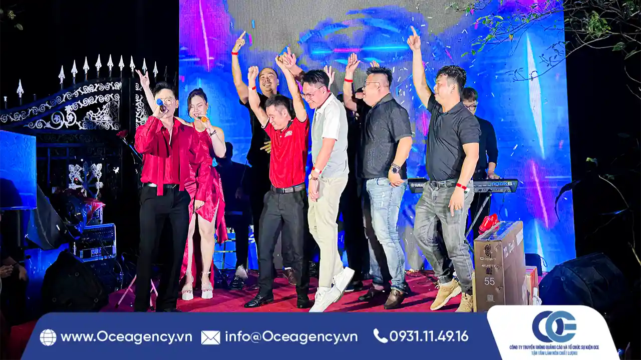 TỔ CHỨC YEAR END PARTY CÔNG TY CAO HÙNG