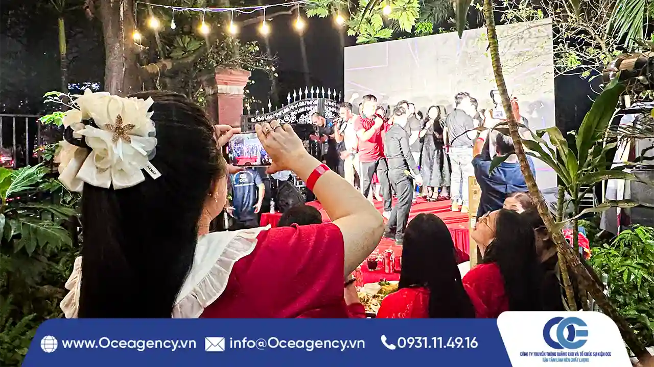 TỔ CHỨC YEAR END PARTY CÔNG TY CAO HÙNG