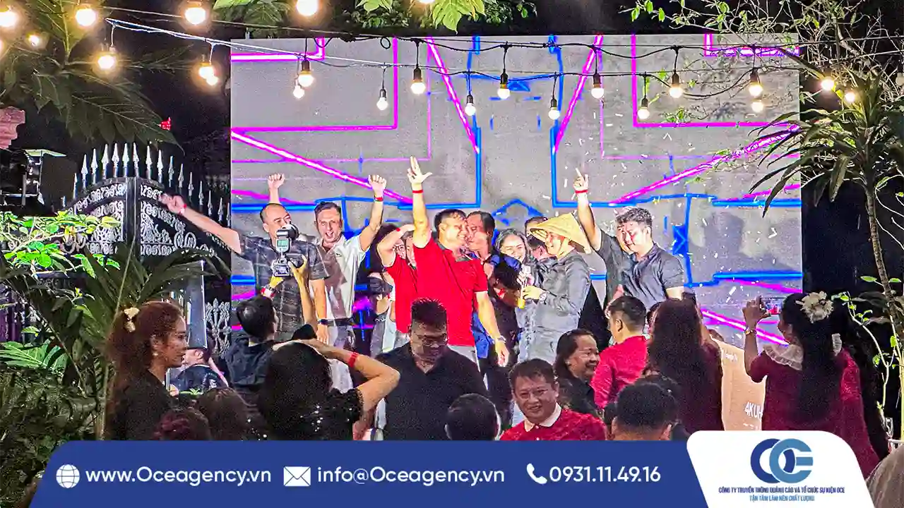 TỔ CHỨC YEAR END PARTY CÔNG TY CAO HÙNG